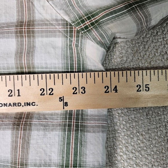 Mens Patagonia Plaid 100% Organic Cotton Button Up Shirt 2 Breast Pockets XL - Picture 8 of 12
